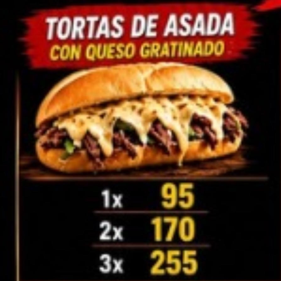 Tortas de Asada