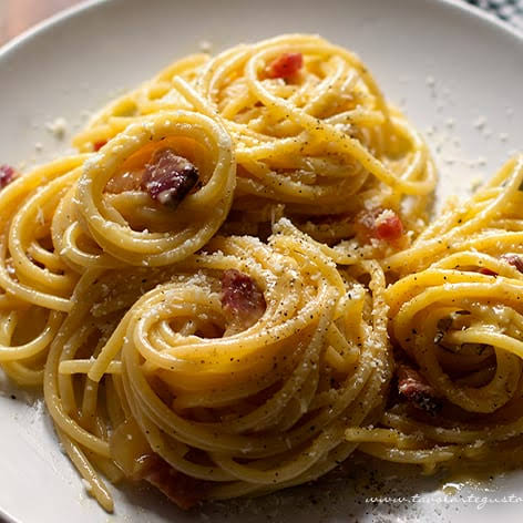 Espaguetti a la Carbonara