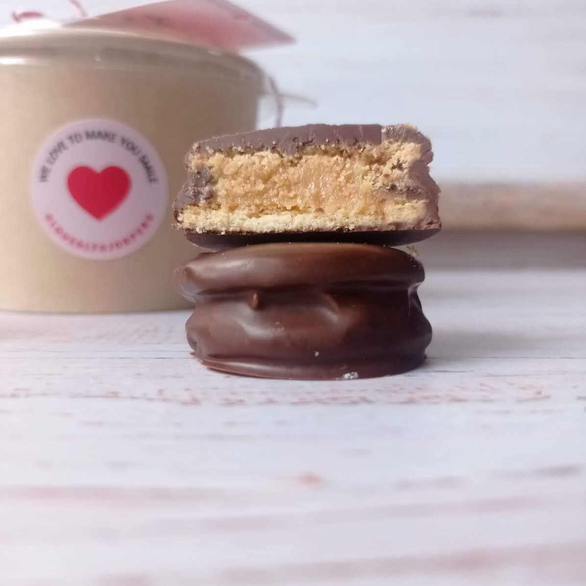 Bowl Alfajores Bañados Chocolate