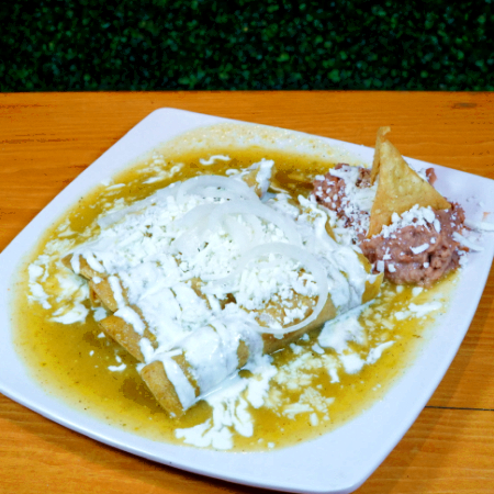 Enchiladas Verdes