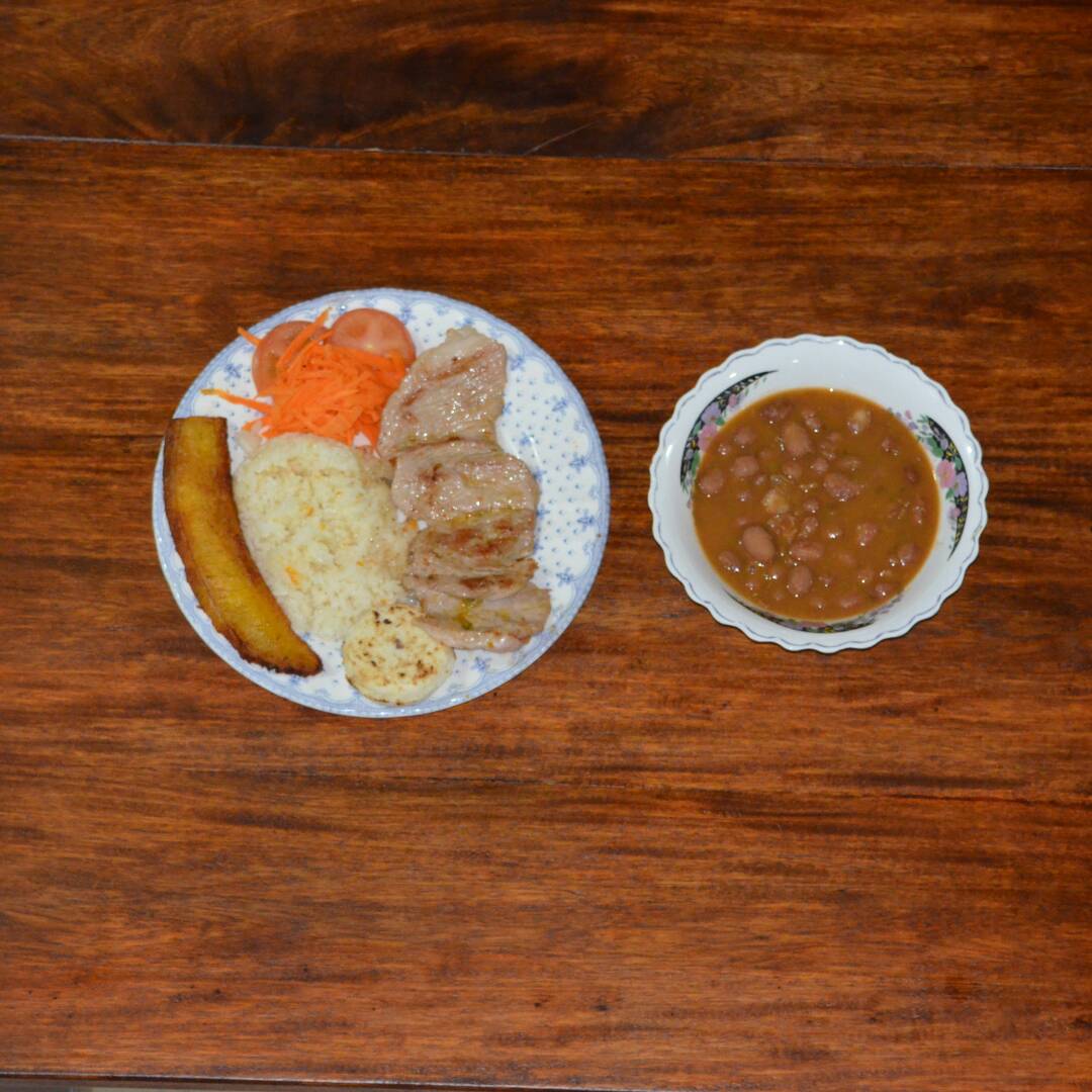 Menu del dia con Cerdo