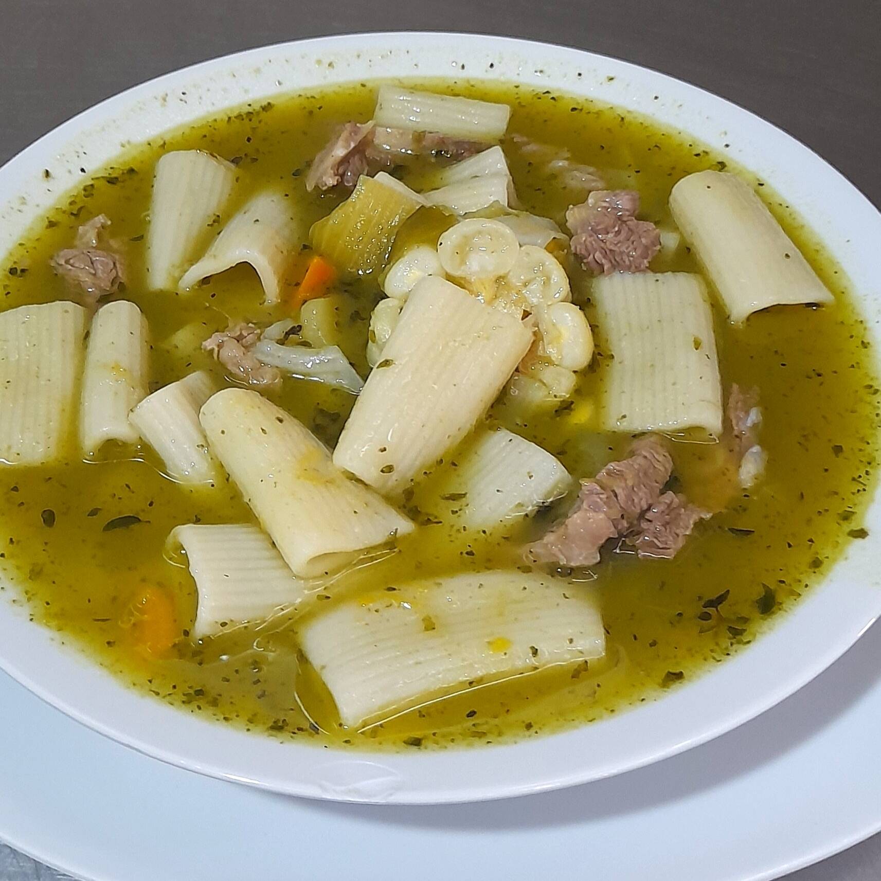 Sopa del día.
