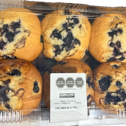 MegaMuffin de Mora Azul Kirkland Costco 1 Pieza