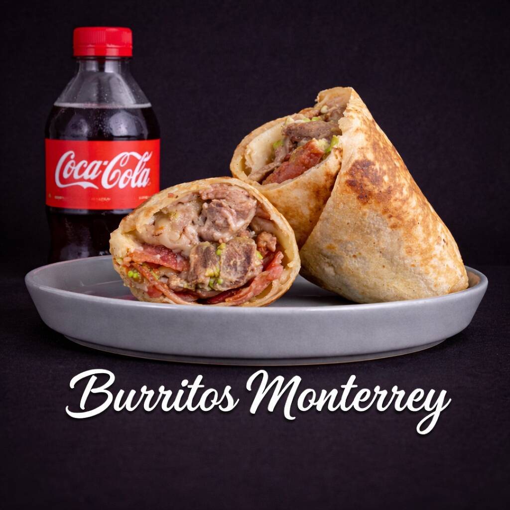Combo Burrito Arrachera con Bebida
