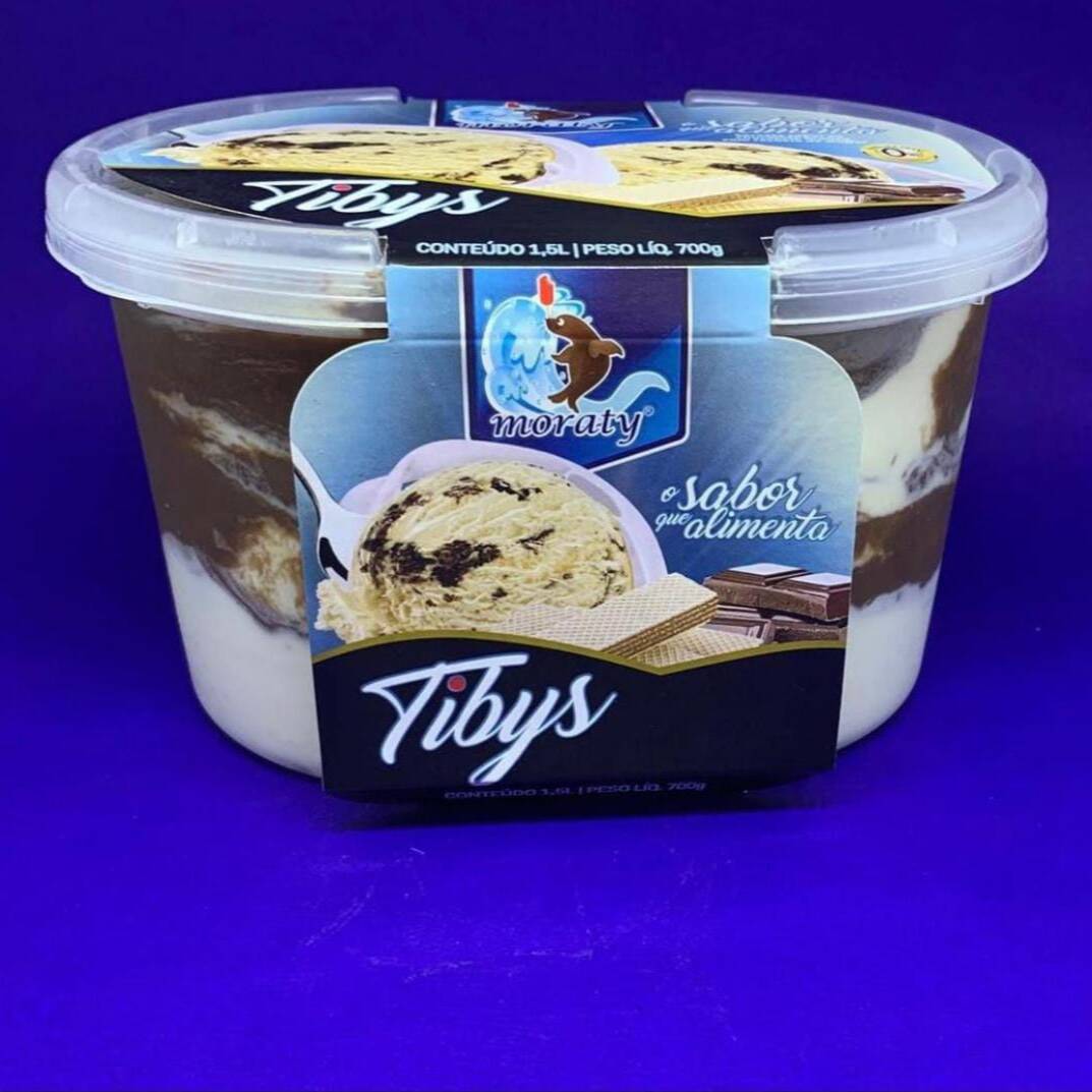 🍫🍪 Tybis com Bolacha Waffer — 1,5L
Uma explosão de sabor e crocância! Sorvete cremoso com o delicioso sabor Tybis, combinado com pedacinhos de bolacha wafer para deixar cada colherada ainda mais irresistível. 🤎😋