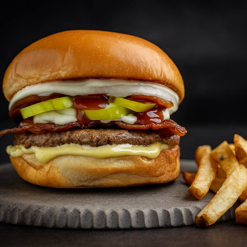 Hamburguesa Queen de Pollo