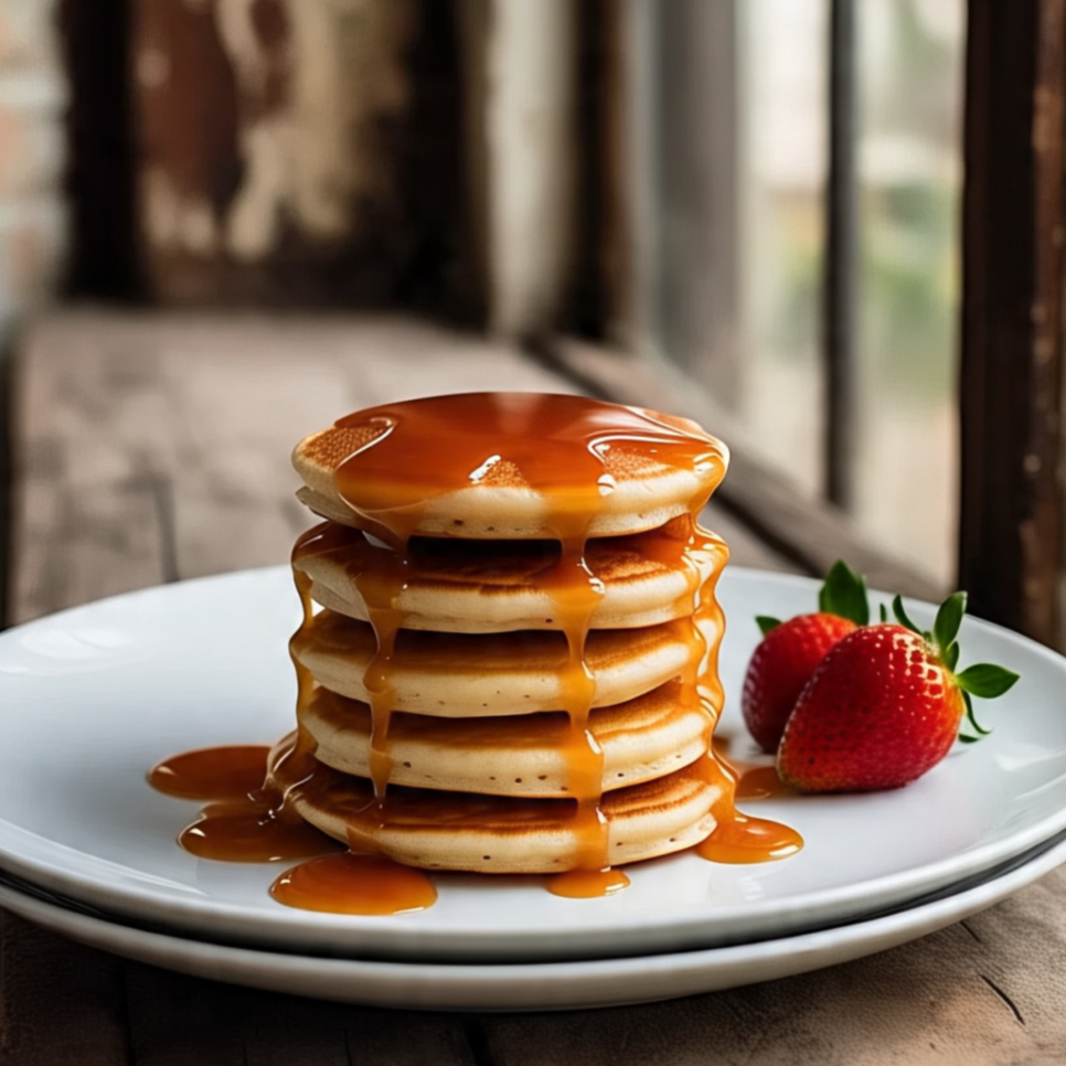 Mini Hotcakes Cajeta