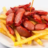 Salchipapas