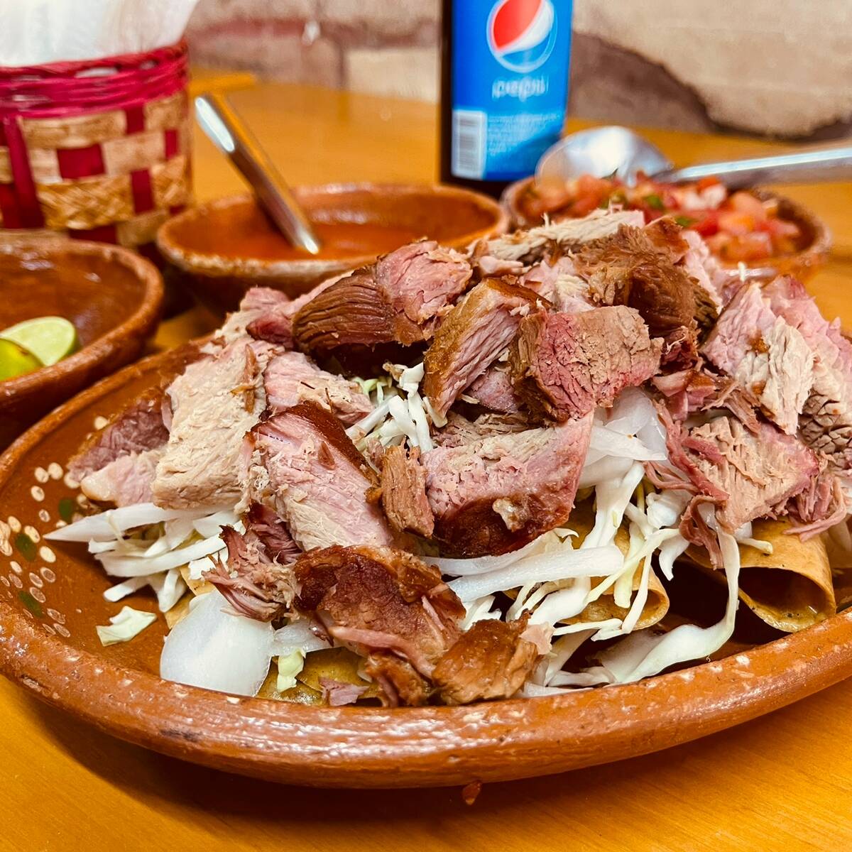Taco Dorado con Carne