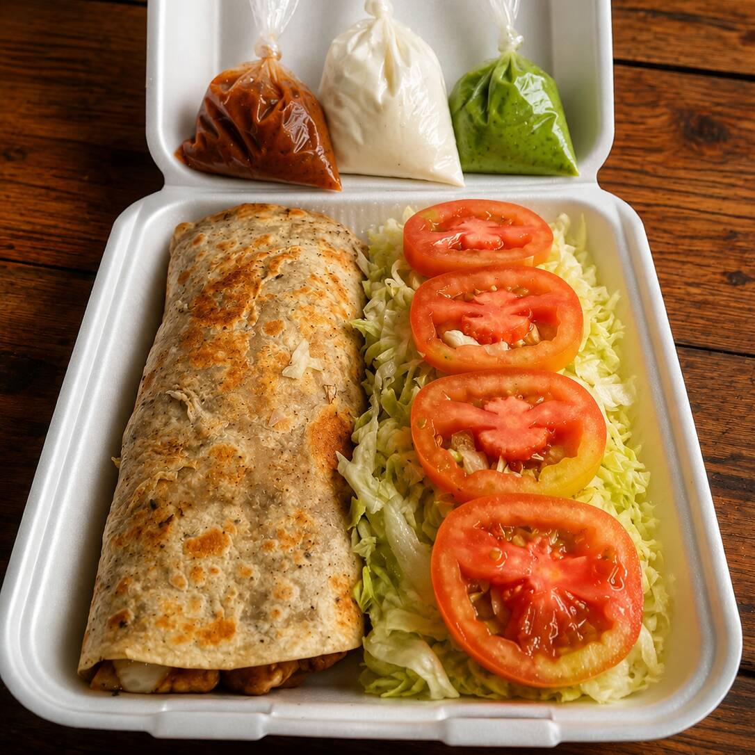 🌯 Burrito Especial 🍄🟫🍠🫕(Asado🥩)