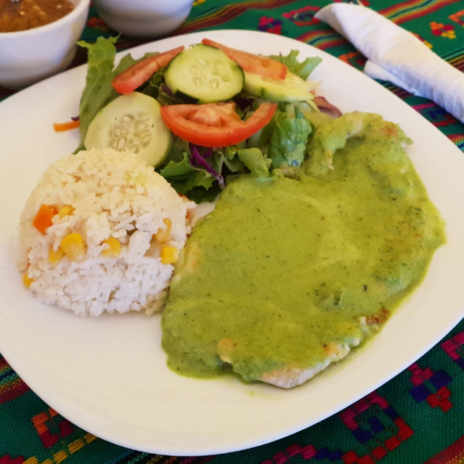 Pechuga al Cilantro