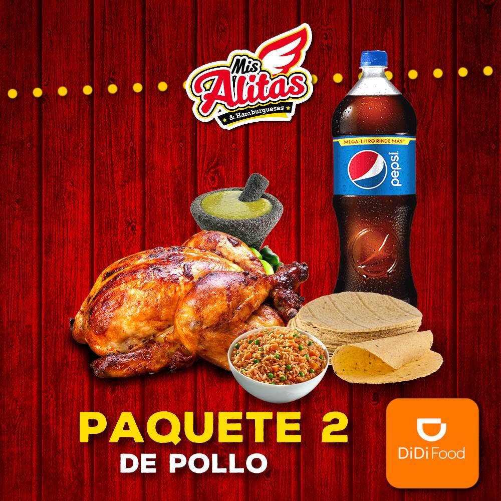 Paquete 2 de Pollo Rostizado