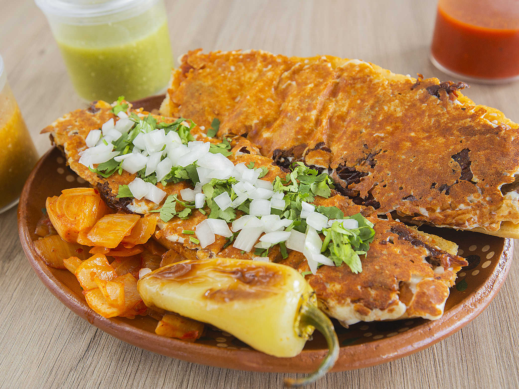 Medio lonche de barbacoa