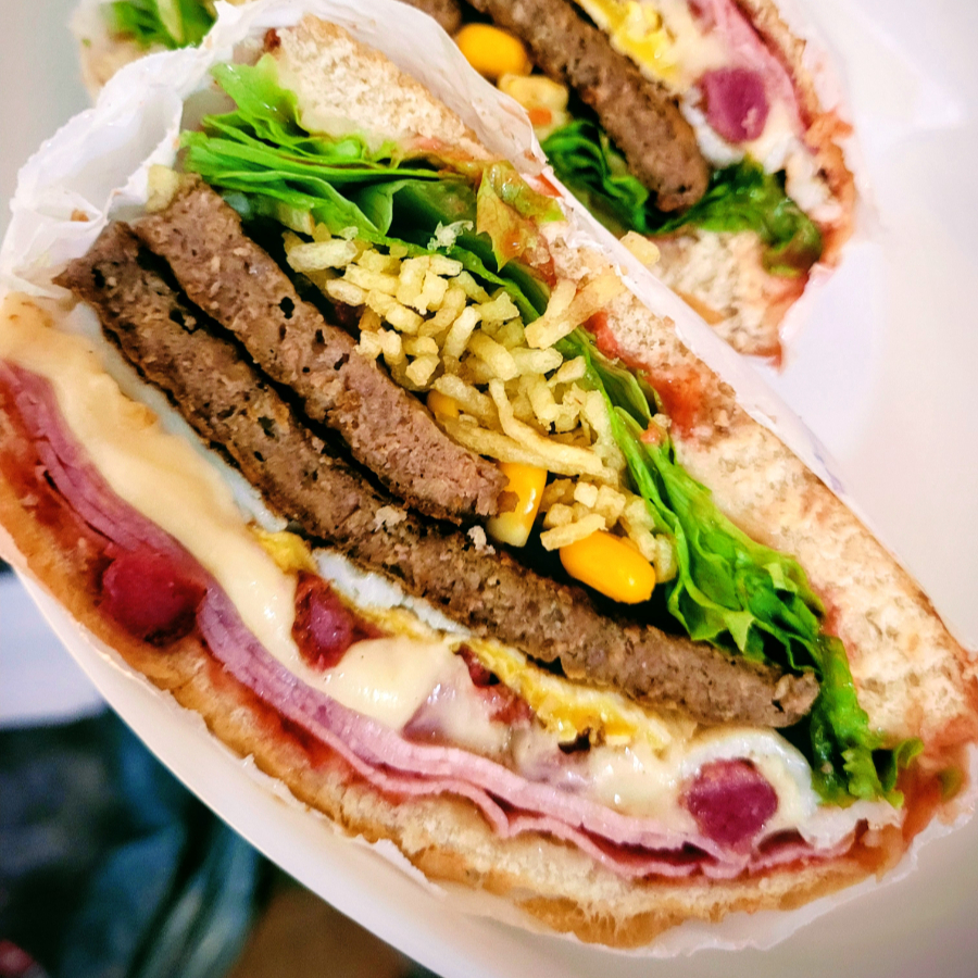 X tudo P ,batata bacon cheddar.