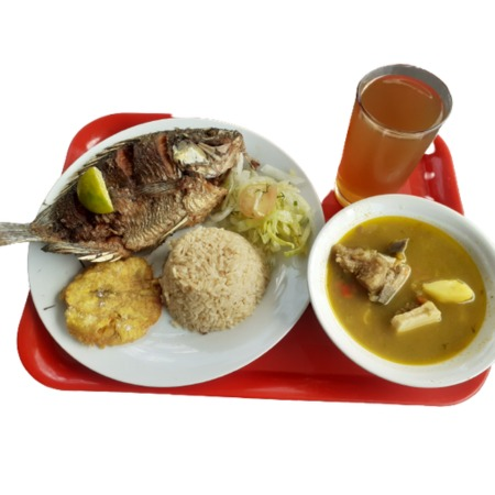 Mojarra Frita Negra
