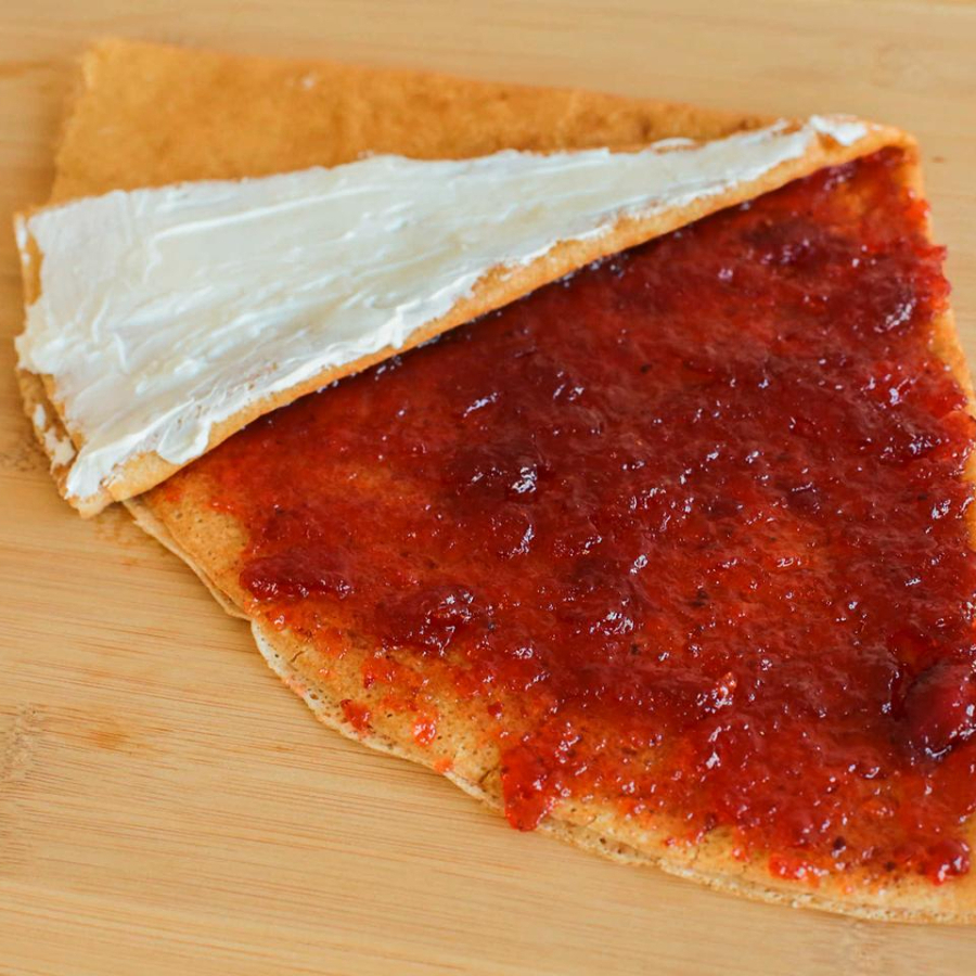 Crepa de Fresa con Philadelphia