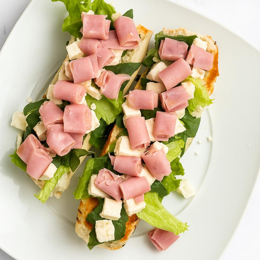 Bread panela y jamon