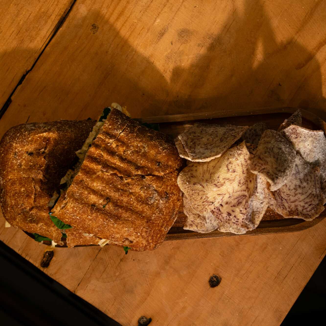 Ciabatta Jamon y Quesillo