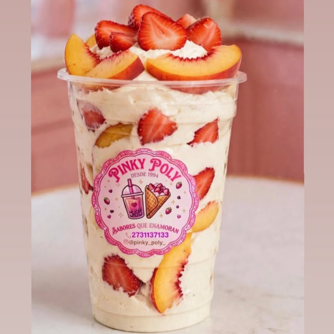 Pinky Fresa con Durazno