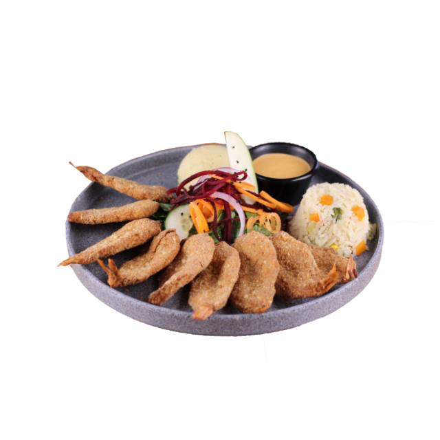 CAMARONES EMPANIZADOS