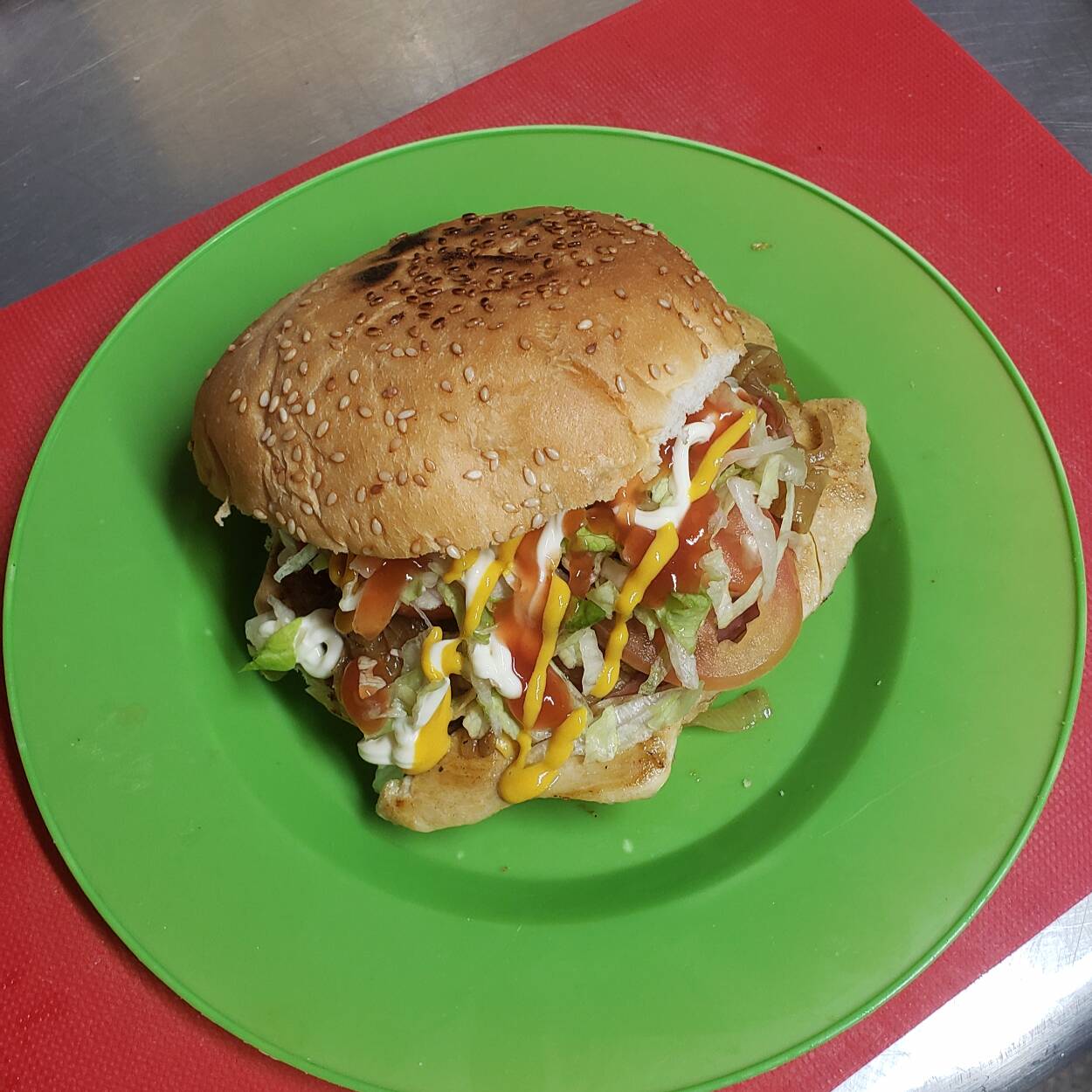 Hamburguesa de Pollo