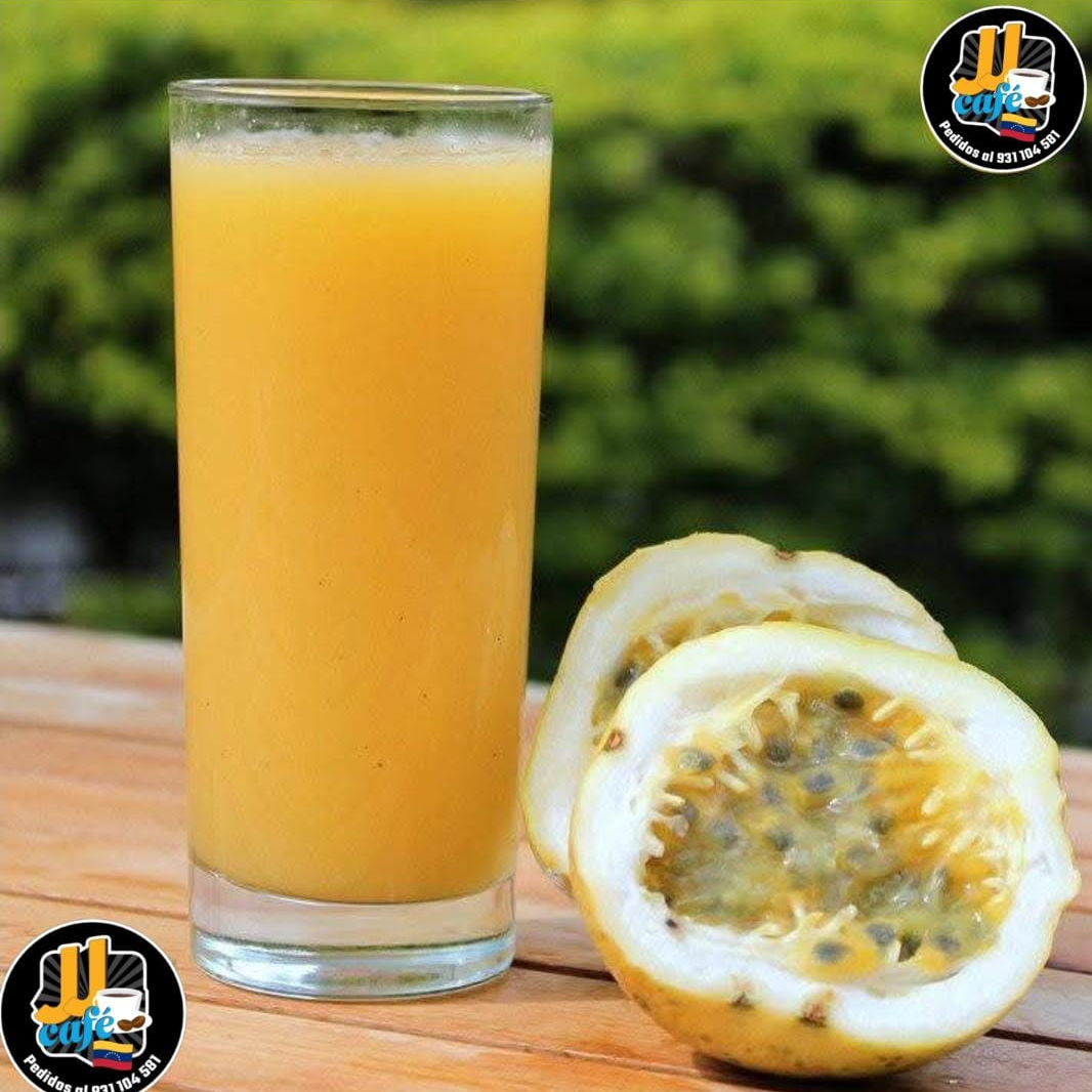 jugo natural de maracuyá