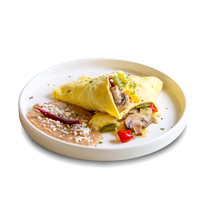 Omelette Pimientos.