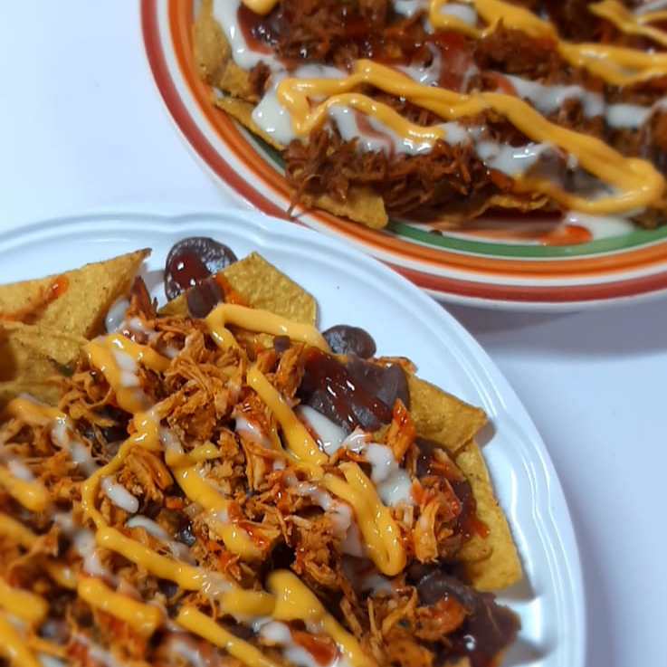 Nachos de carne