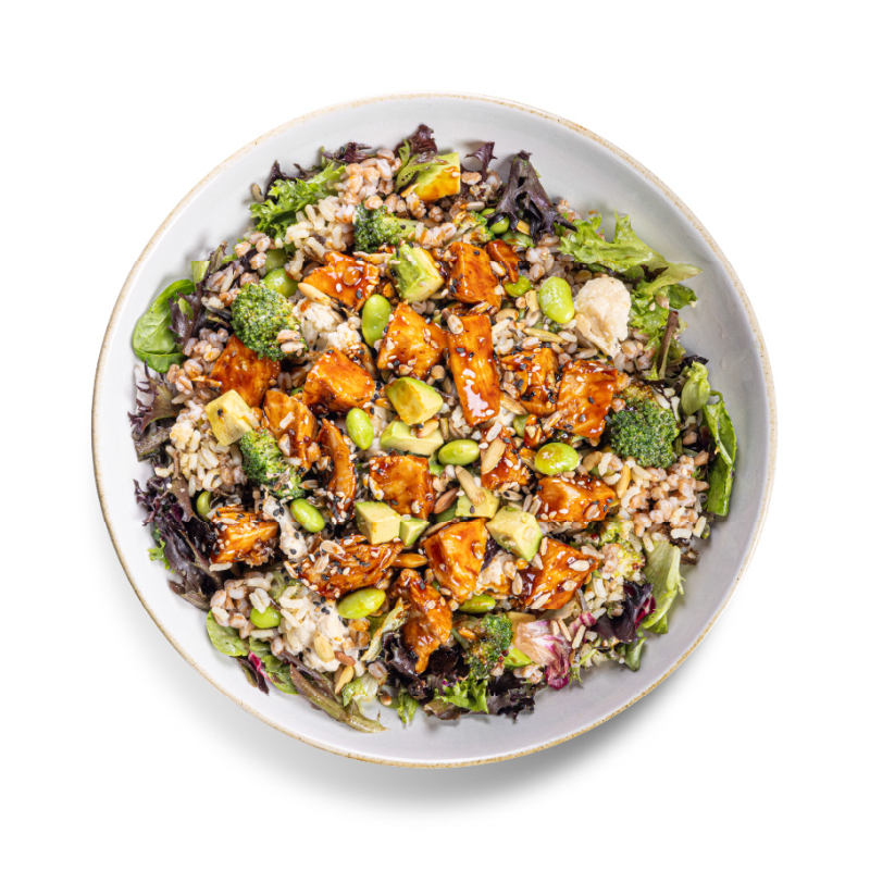 Asian Honey Chicken Bowl