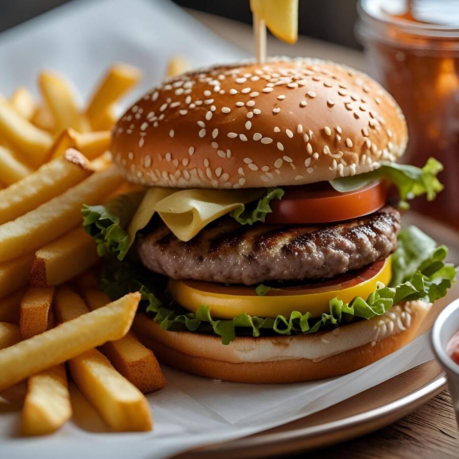 Hamburguesa Americana