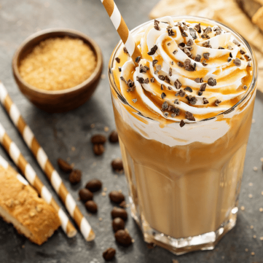 Frappe caramel