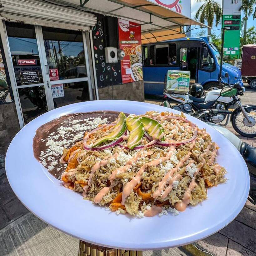 Chilaquiles de "La Bichota"