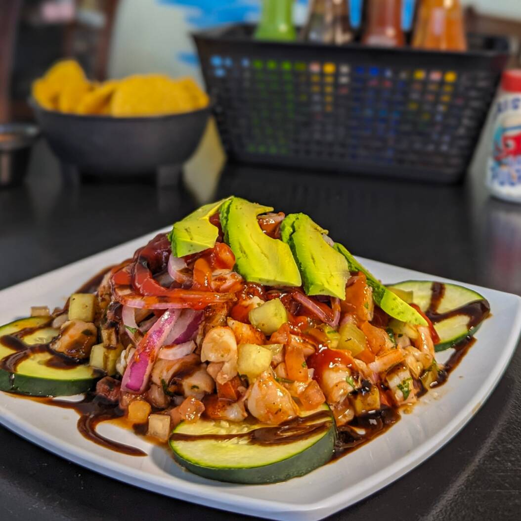 Tostada De Camarón