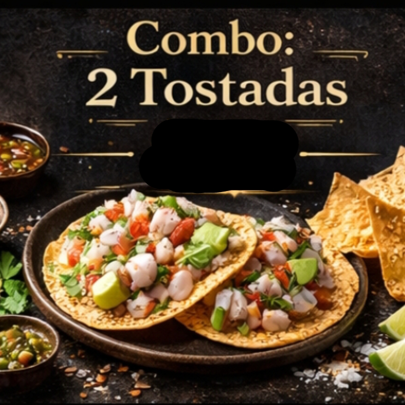 Combo: 2 Tostadas de Ceviche