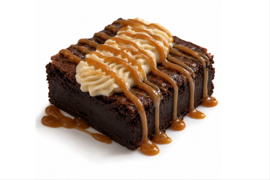 BROWNIE CARAMELO SALADO