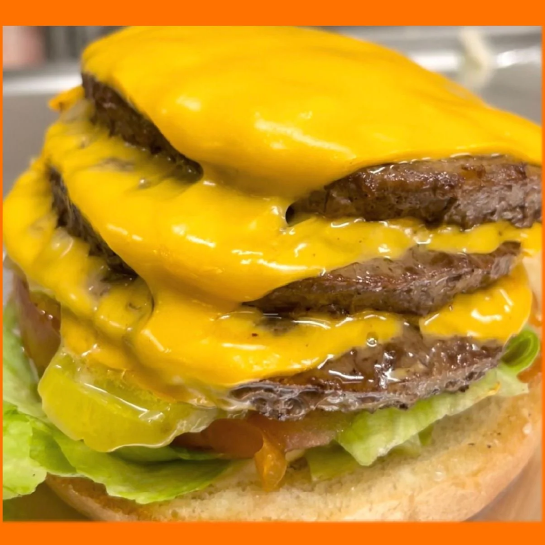 3x3 Burger con Papas