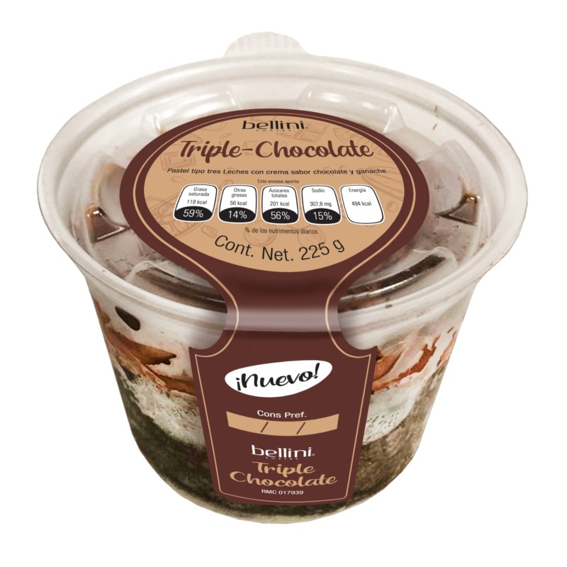 Pastel Triple Chocolate