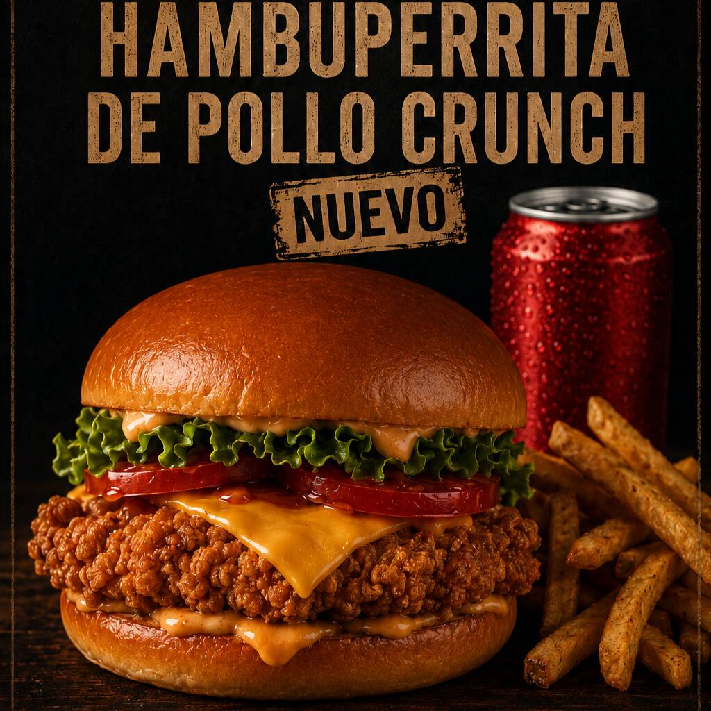 Combo Hambuperrita Pollo Crispy
