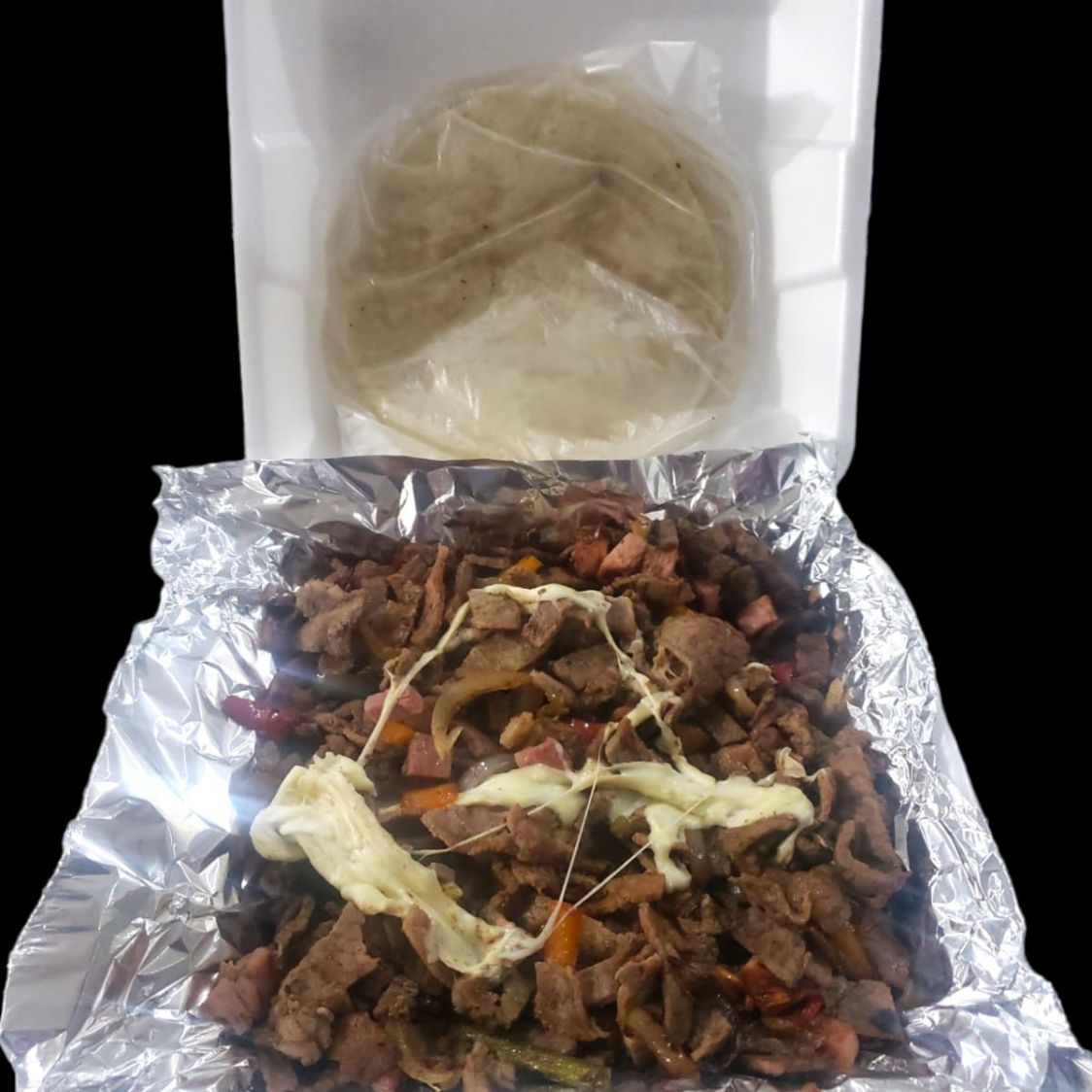 Alambre Grande de Bistec de Res
