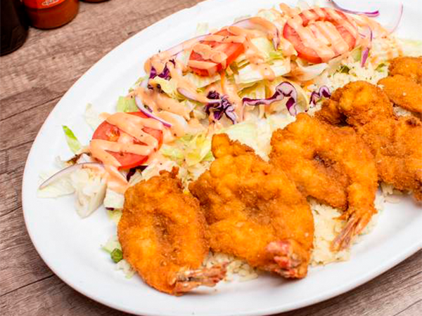 Camarones Empanizados