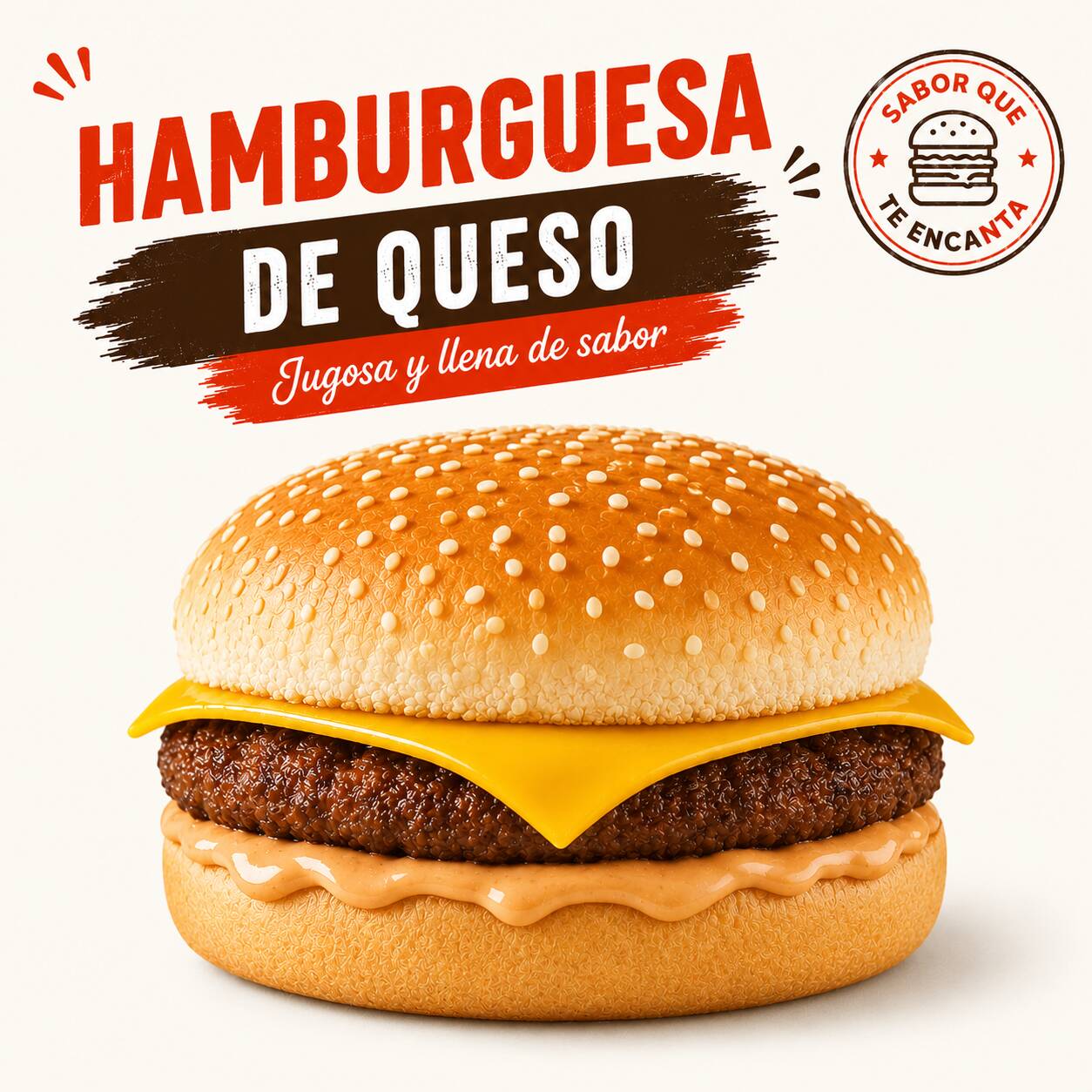 Hamburguesa de Queso