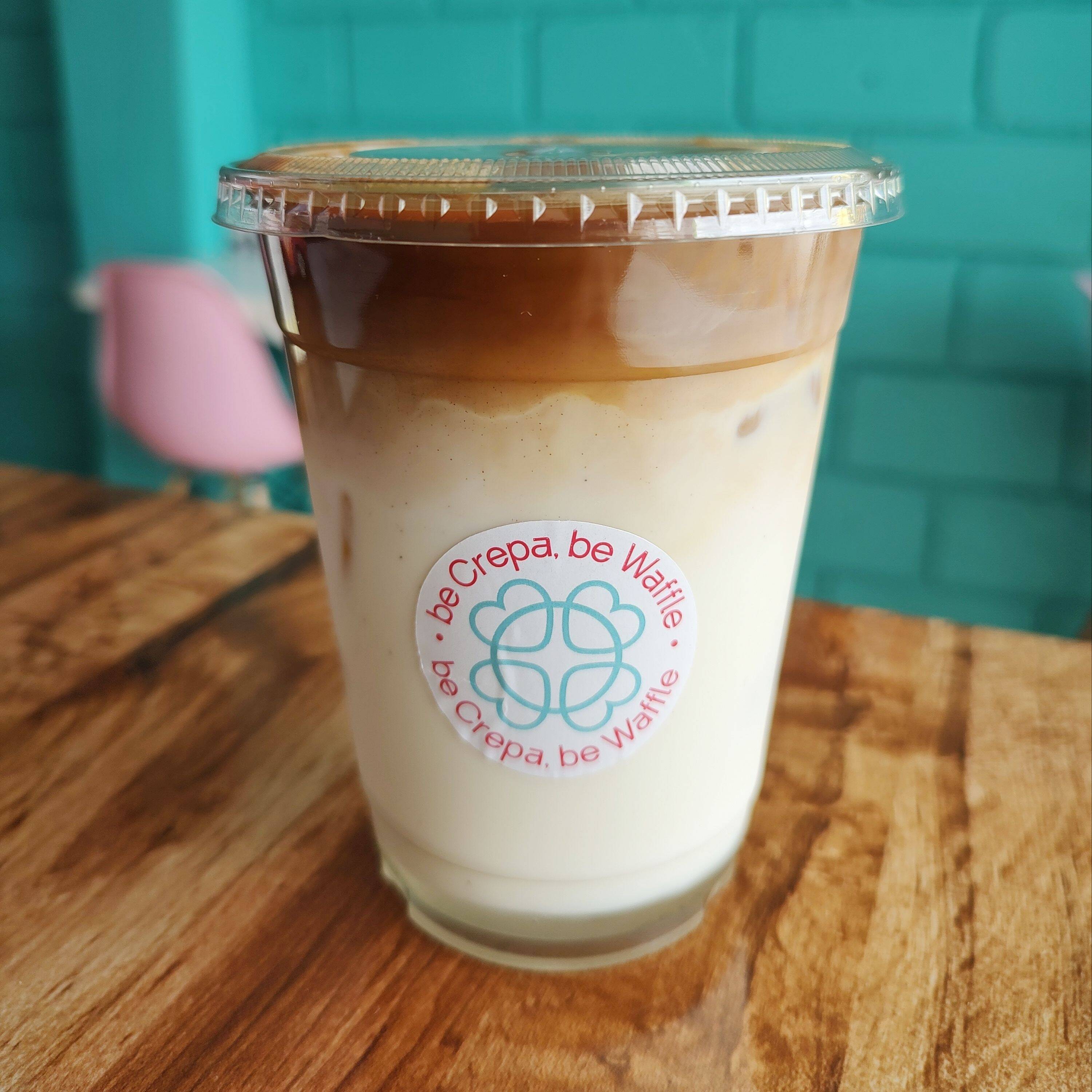 Vainilla Latte Frío 16 oz