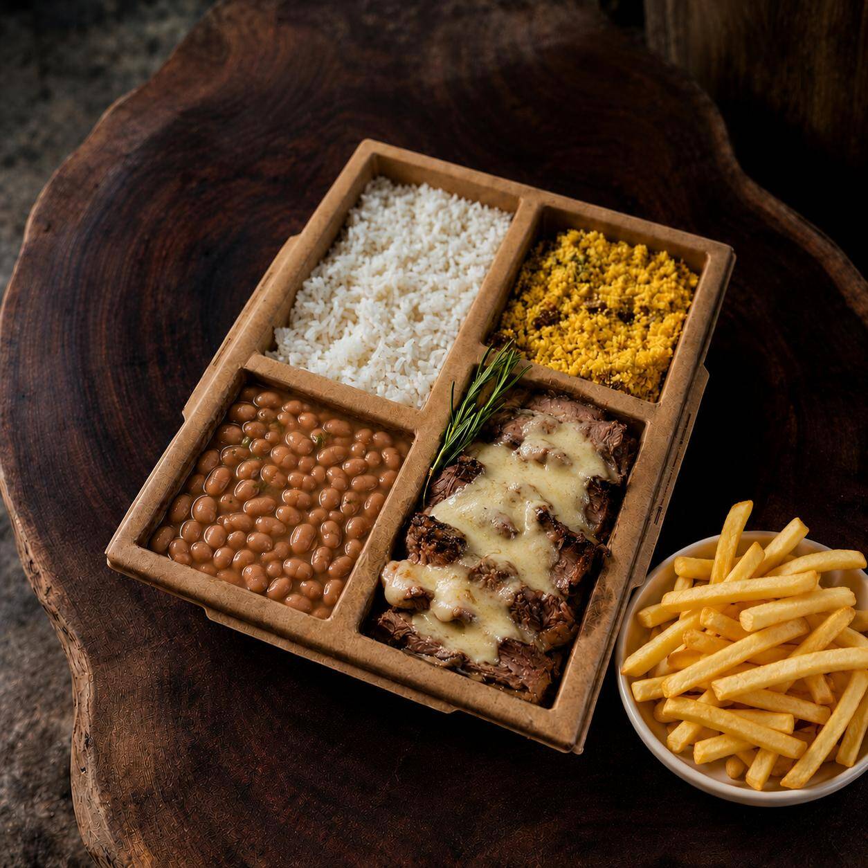 Executivo de costela tradicional com queijo, arroz branco, feijão carioca, batata frita crocante e farofa. Churrasco executivo, entrega rápida, frete grátis.
Seo: executivo de costela na brasa com queijo, marmita de costela na brasa, marmitex de costela com queijo derretido, quentinha de costela assada, prato executivo de churrasco, costela bovina suculenta, almoço com costela na brasa, refeição completa com arroz e feijão, acompanhamento de farofa crocante, salada fresca, comida caseira, sabor de churrasco tradicional, costela com queijo gratinado, porção individual bem servida, frete grátis, entrega rápida, cupom de desconto exclusivo, promoções especiais no ifood, melhor custo benefício, marmita de costela com qualidade, refeição prática para o Dia a Dia, almoço executivo no app, comida feita na hora, prato farto e saboroso, marmita quentinha, carne assada lentamente, tempero especial da casa, opção para almoço no trabalho, combo executivo de costela, prato do Dia, grátiz