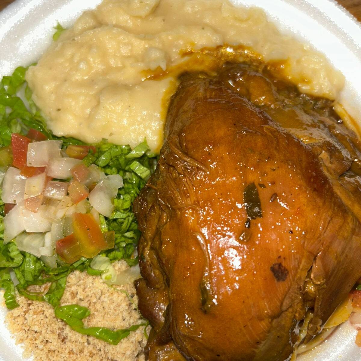 Acompanhamentos arroz feijão macarrão farofa