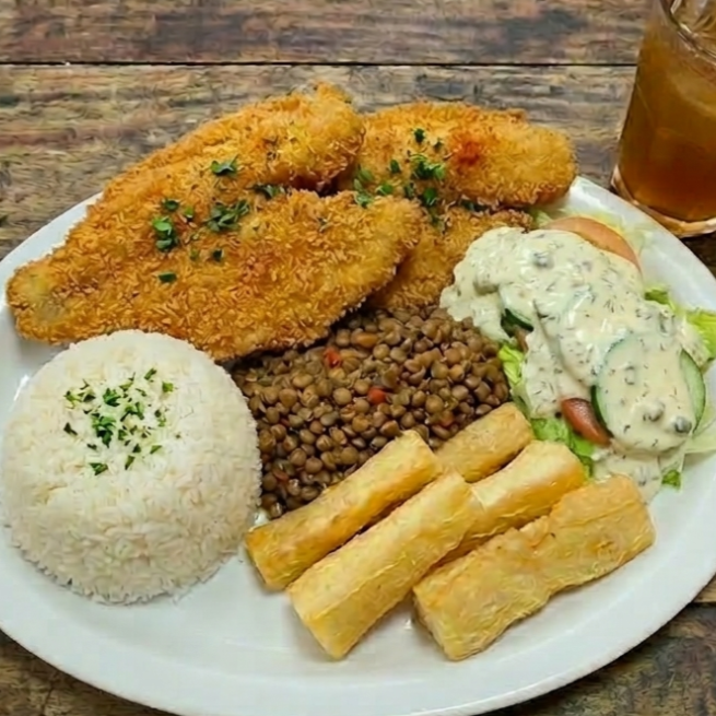 BANDEJA TILAPIA APANADA