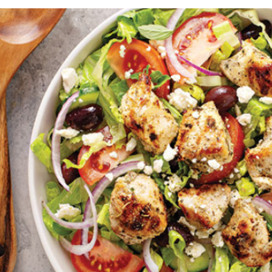 Ensalada Italiana con Pollo Finas Hierbas