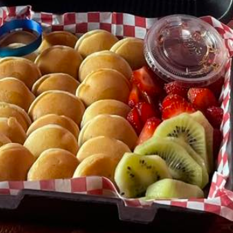 Mini Hot Cakes Kiwi Fresa