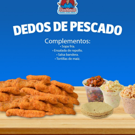 Orden Personal de Dedos de Pescado