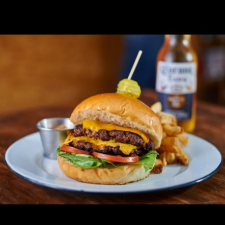 Double Yellow Cheese Burguer