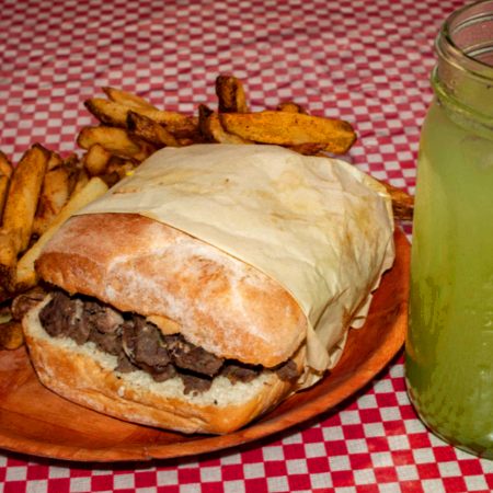 Combo Individual -Ciabatta Arrachera